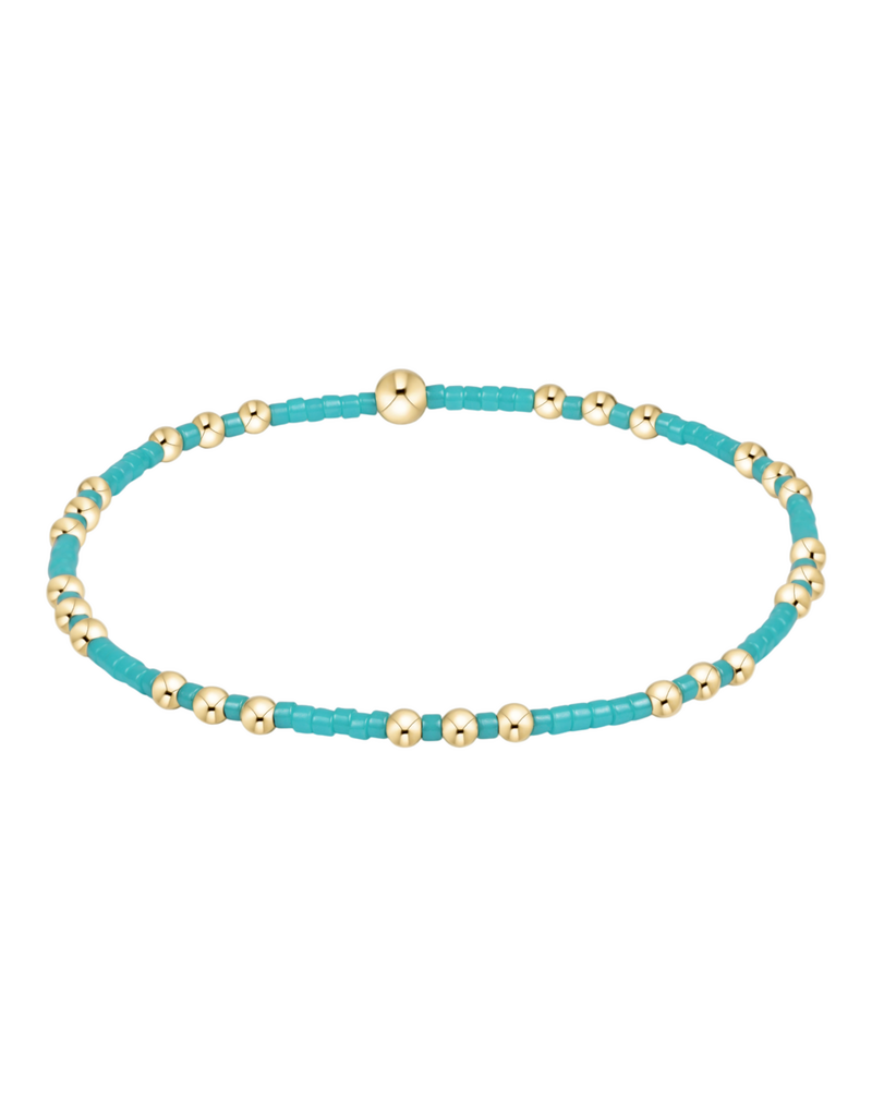 ENEWTON DESIGN Hope Joy Bracelet in Turquoise/Gold
