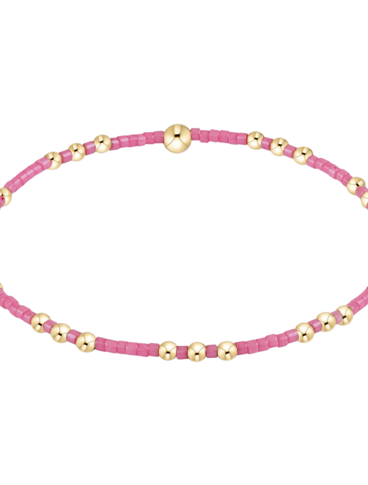 ENEWTON DESIGN Hope Joy Bracelet in Bubblegum/Gold