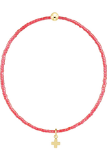 ENEWTON DESIGN Hope Classic Bracelet with Gold Signature Cross Small Charm in Sherbert/Gold