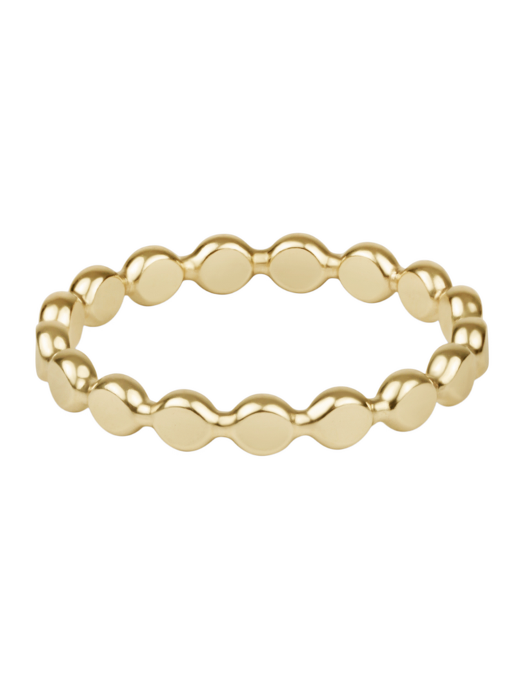 ENEWTON DESIGN Classic Gold 2.5mm Beaded Disc Ring