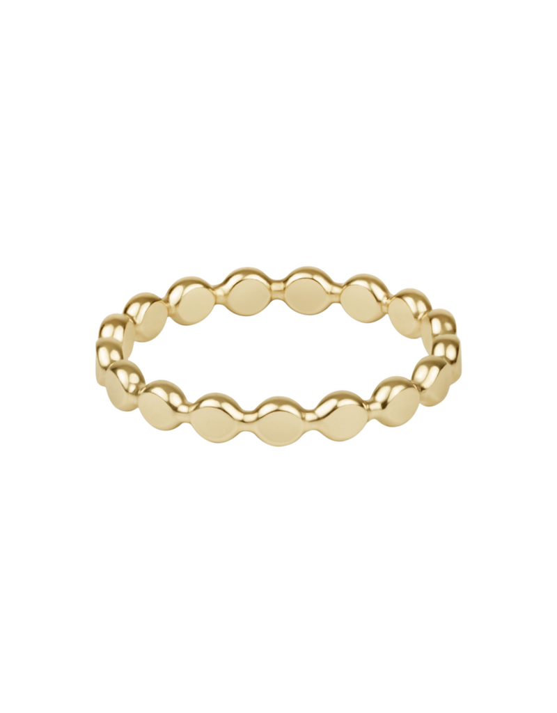 ENEWTON DESIGN Classic Gold 2.5mm Beaded Disc Ring