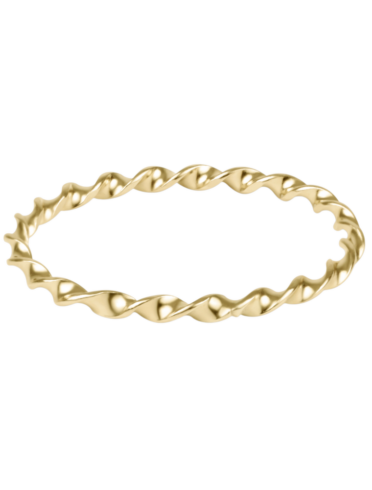 ENEWTON DESIGN Classic Gold Twisted Thin Band Ring