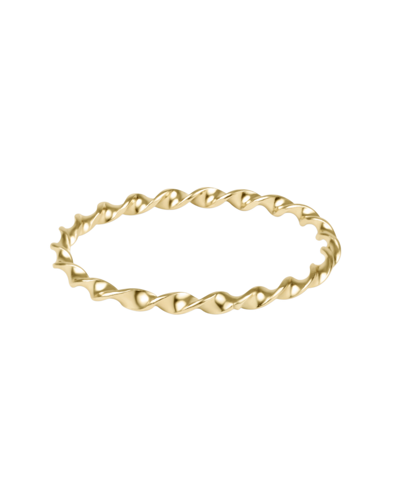 ENEWTON DESIGN Classic Gold Twisted Thin Band Ring