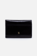 HOBO Jill Trifold Wallet in Black