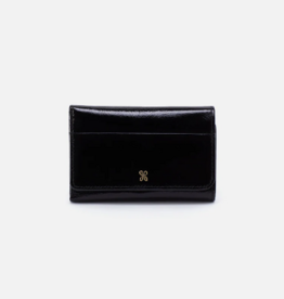 HOBO Jill Trifold Wallet in Black