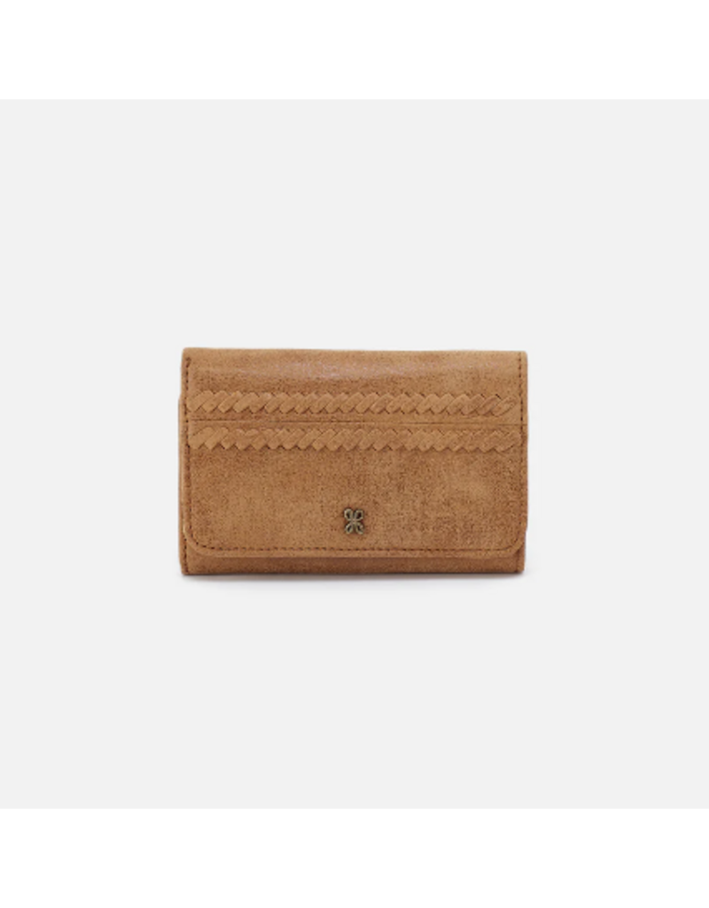 HOBO Jill Trifold Wallet in Whiskey