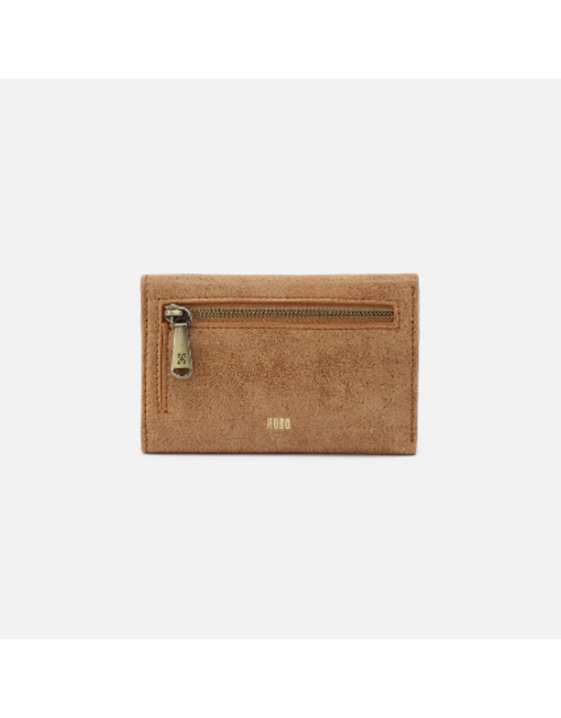 HOBO Jill Trifold Wallet in Whiskey