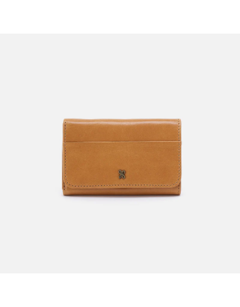 HOBO Jill Trifold Wallet in Natural