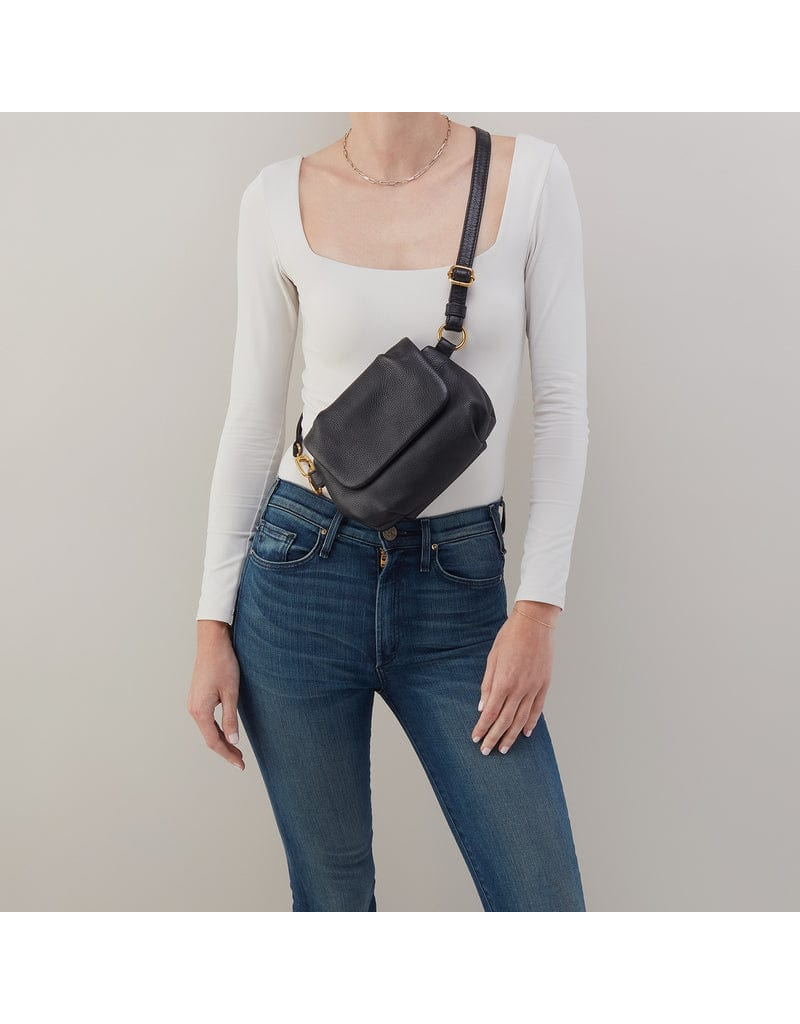 HOBO Harley Crossbody Sling Bag in Black