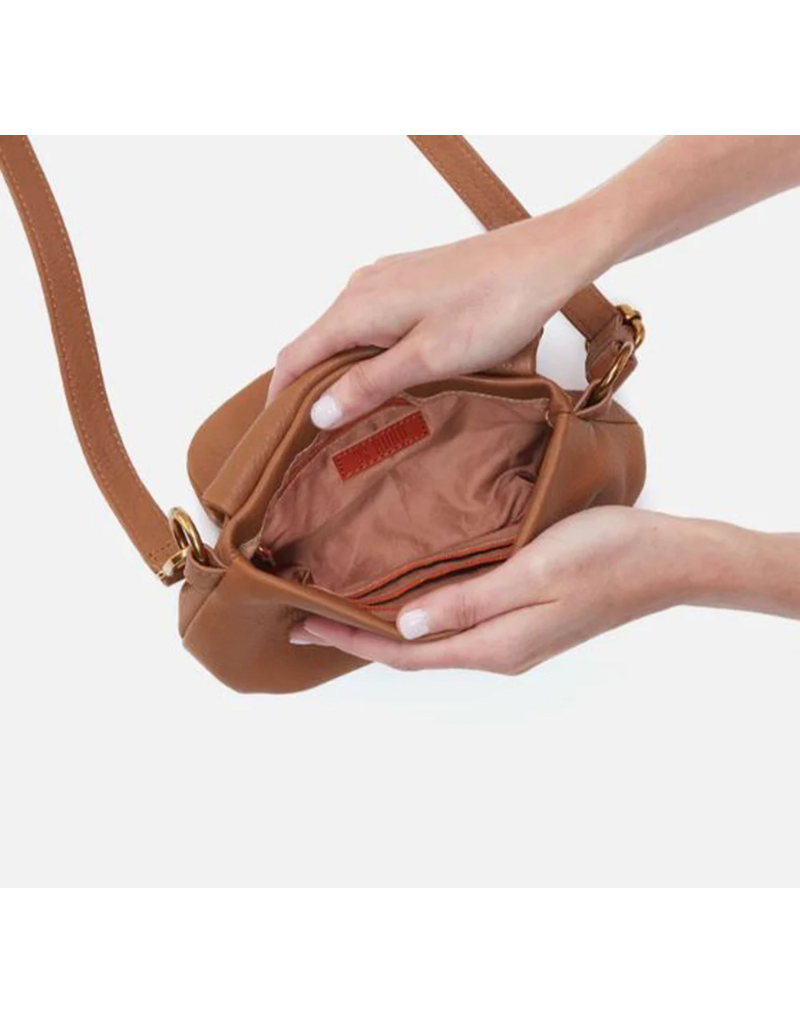 HOBO Harley Crossbody Sling Bag in Warm Honey