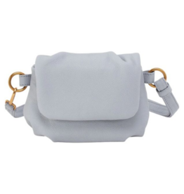 HOBO Harley Crossbody Sling Bag in Blue Pearl