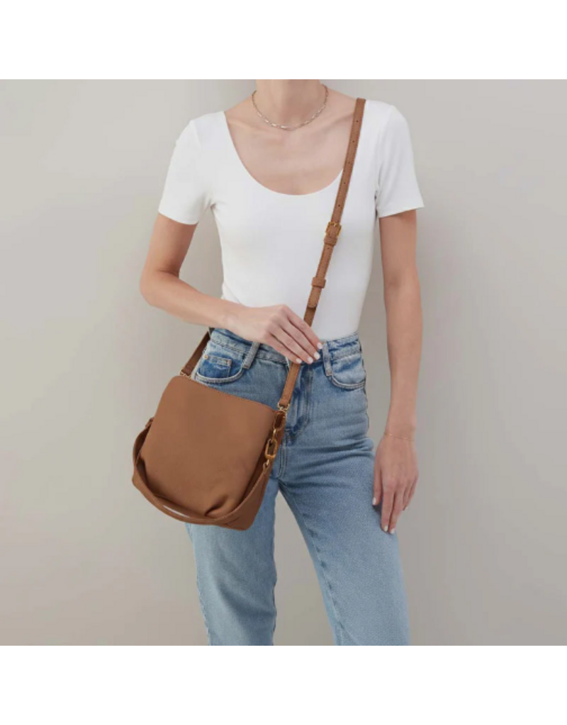 HOBO Starr Convertible Shoulder Bag in Timber Brown