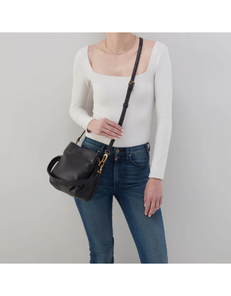 HOBO Starr Convertible Shoulder Bag in Black