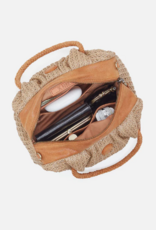 HOBO Darling Small Satchel in Meadow Woven Straw