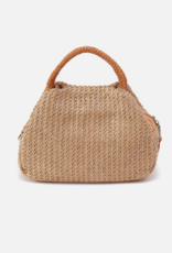 HOBO Darling Small Satchel in Meadow Woven Straw