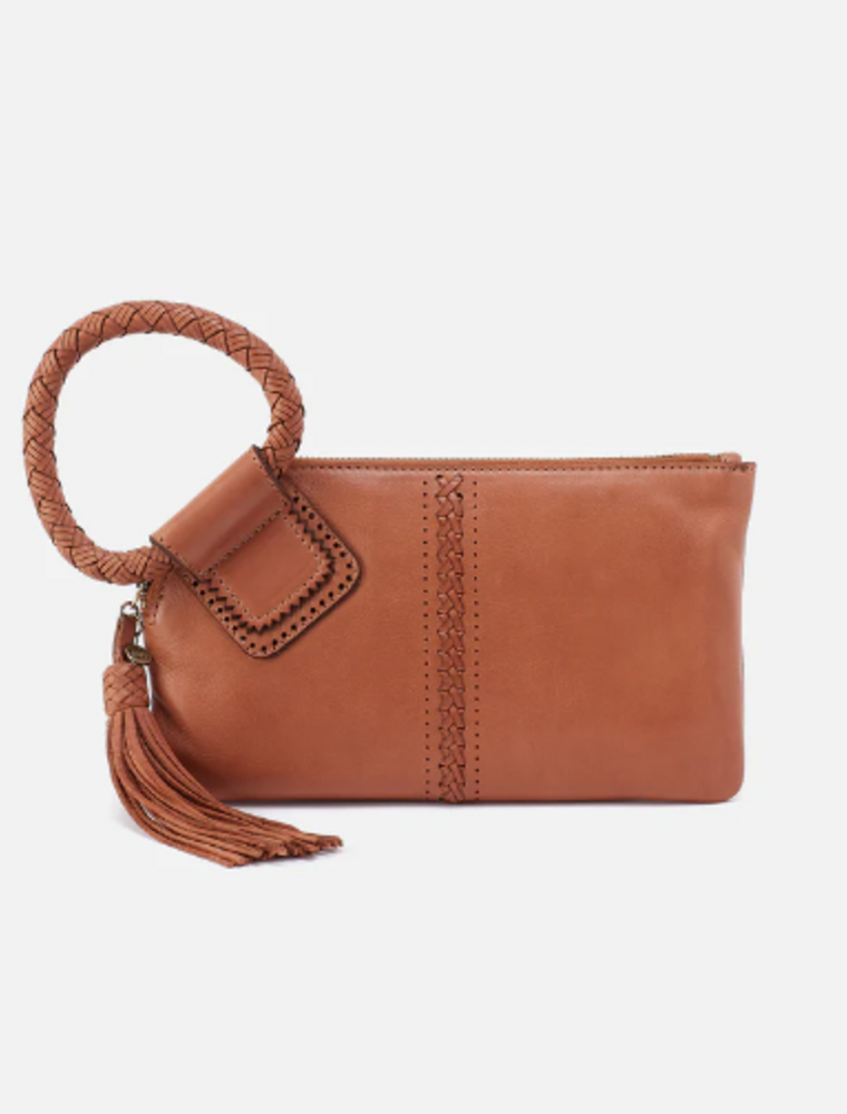 HOBO Sable Wristlet in Harvest Wheat