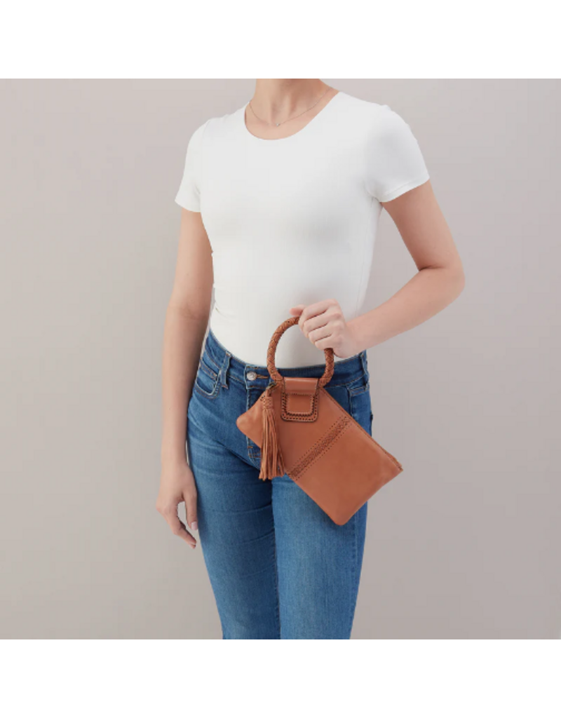 HOBO Sable Wristlet in Harvest Wheat