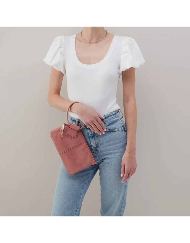 HOBO Sable Wristlet in Rose