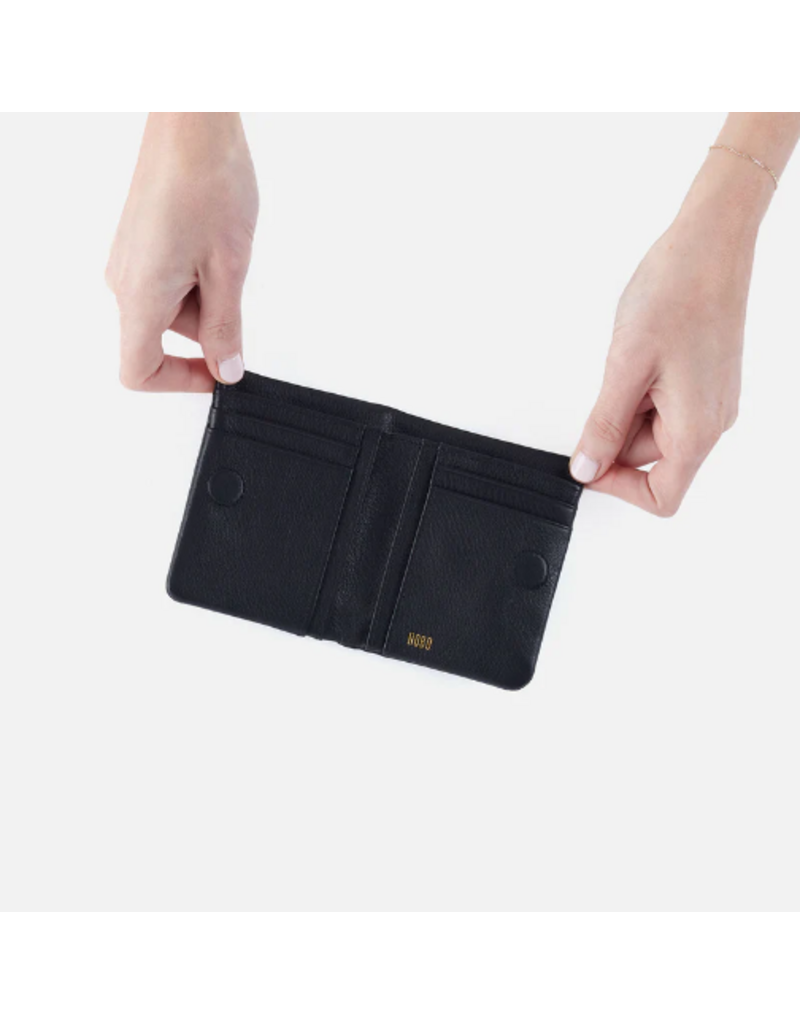 HOBO Lumen Mini Wallet in Black