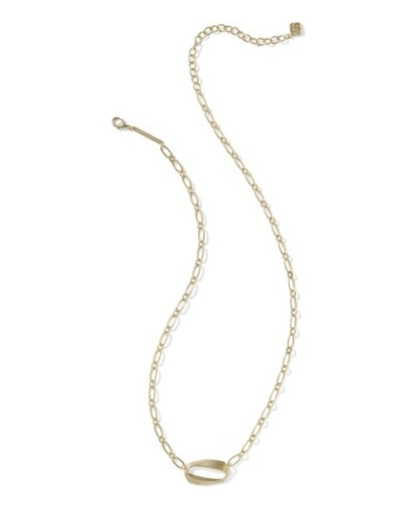 KENDRA SCOTT DESIGN Kira Gold Short Pendant Necklace