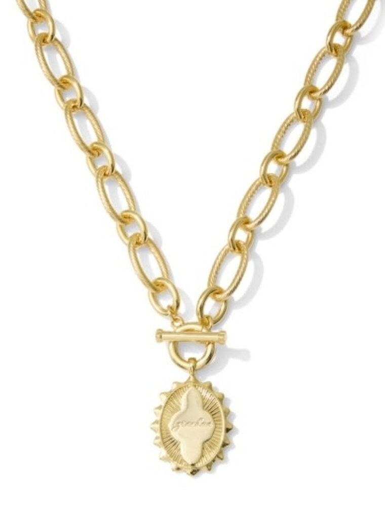KENDRA SCOTT DESIGN Grandma Gold Link and Chain Necklace