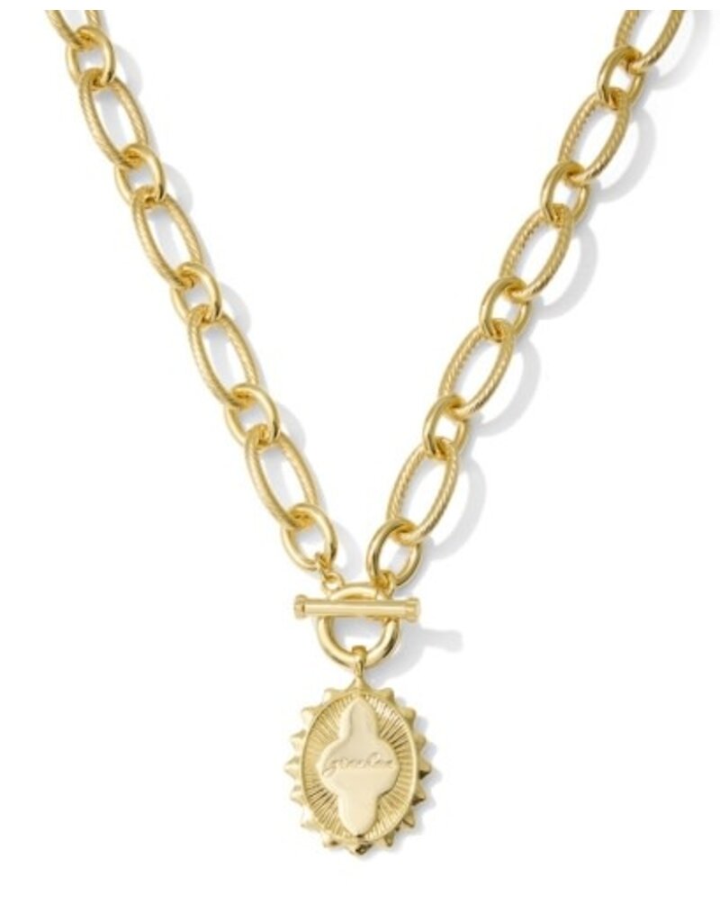 KENDRA SCOTT DESIGN Grandma Gold Link and Chain Necklace
