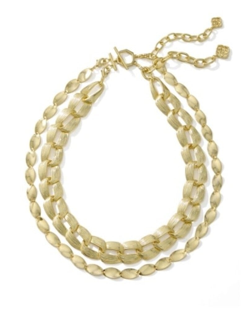 KENDRA SCOTT DESIGN Kira Gold Chain Multi Strand Necklace