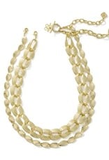 KENDRA SCOTT DESIGN Kira Gold Chain Multi Strand Necklace