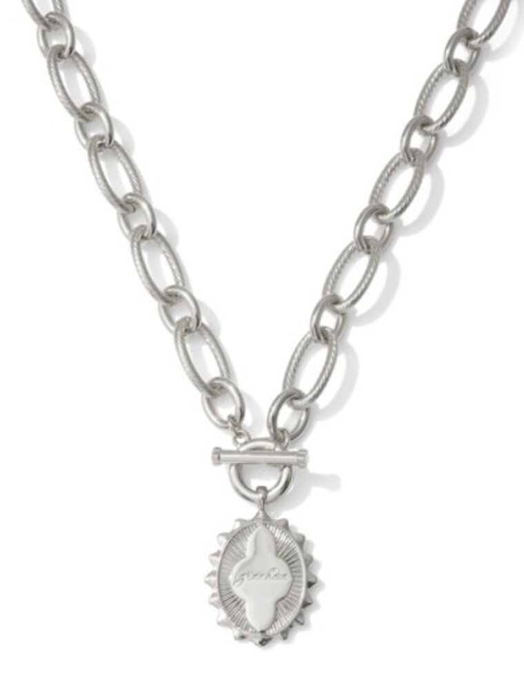 KENDRA SCOTT DESIGN Grandma Silver Link and Chain Necklace