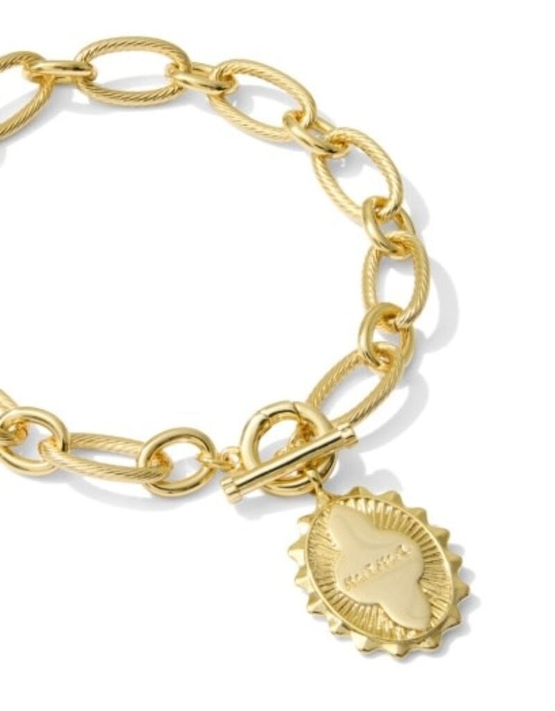 KENDRA SCOTT DESIGN Mama Gold Link and Chain Bracelet