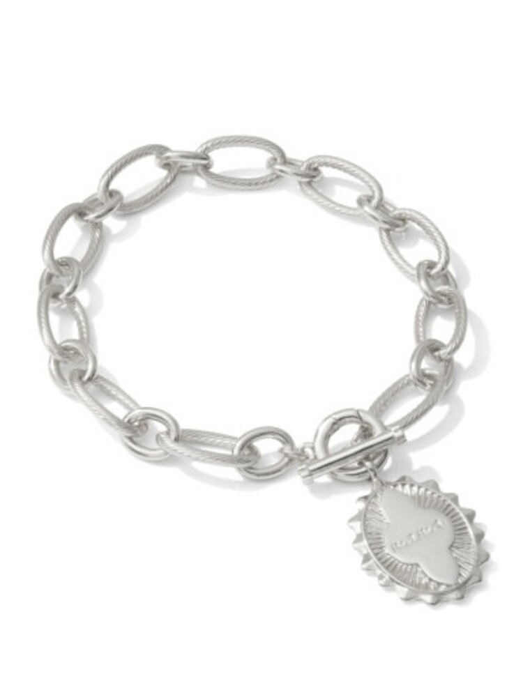 KENDRA SCOTT DESIGN Mama Silver Link and Chain Bracelet