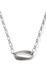 KENDRA SCOTT DESIGN Kira Vintage Silver Short Pendant Necklace