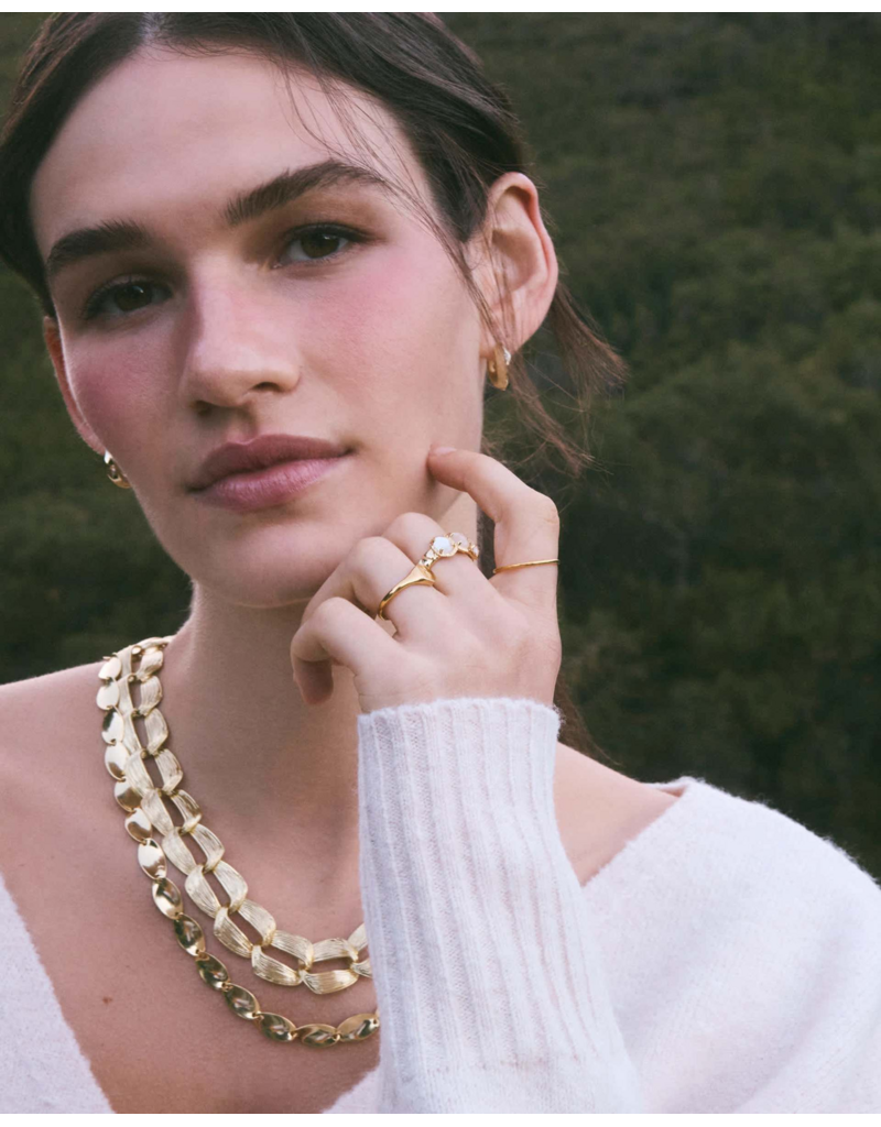 KENDRA SCOTT DESIGN Kira Gold Chain Multi Strand Necklace