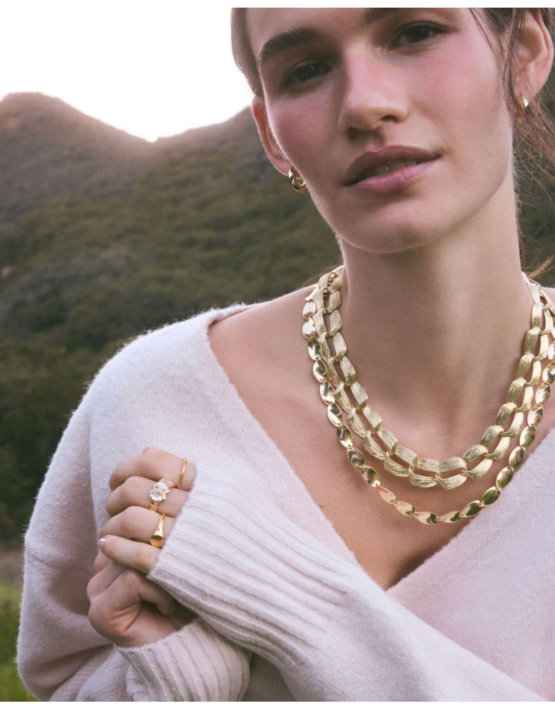 KENDRA SCOTT DESIGN Kira Gold Chain Multi Strand Necklace