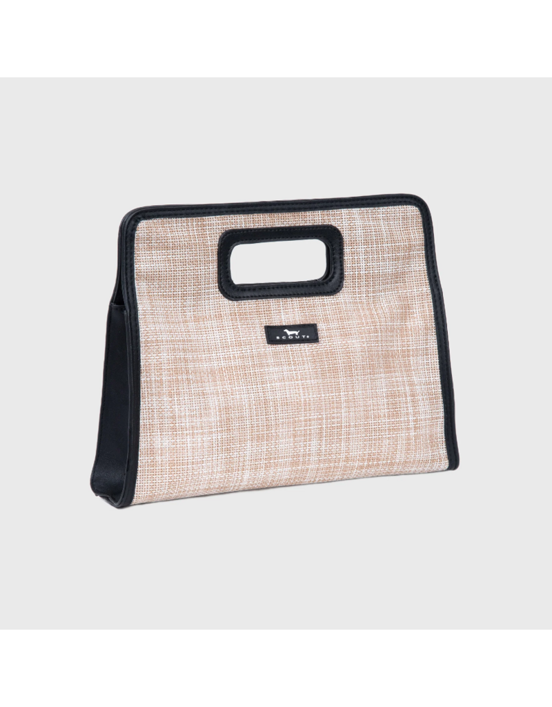 SCOUT Sunset Clutch Bag in Sand Woven