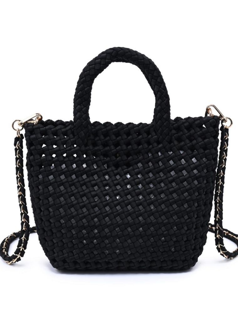 SOL & SELENE Ambrosia Small Crossbody in Black