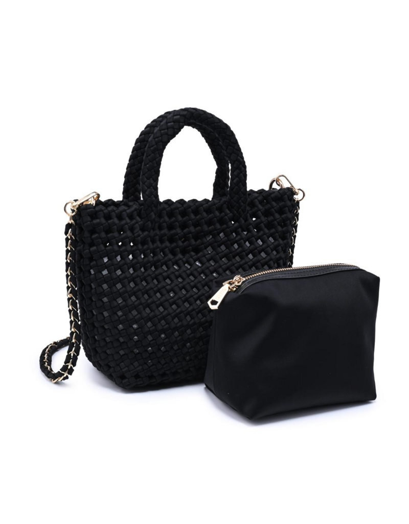 SOL & SELENE Ambrosia Small Crossbody in Black