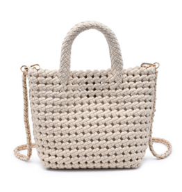 SOL & SELENE Ambrosia Small Crossbody in Cream