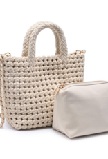 SOL & SELENE Ambrosia Small Crossbody in Cream