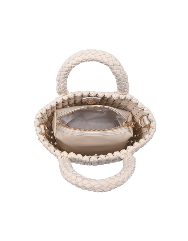 SOL & SELENE Ambrosia Small Crossbody in Cream