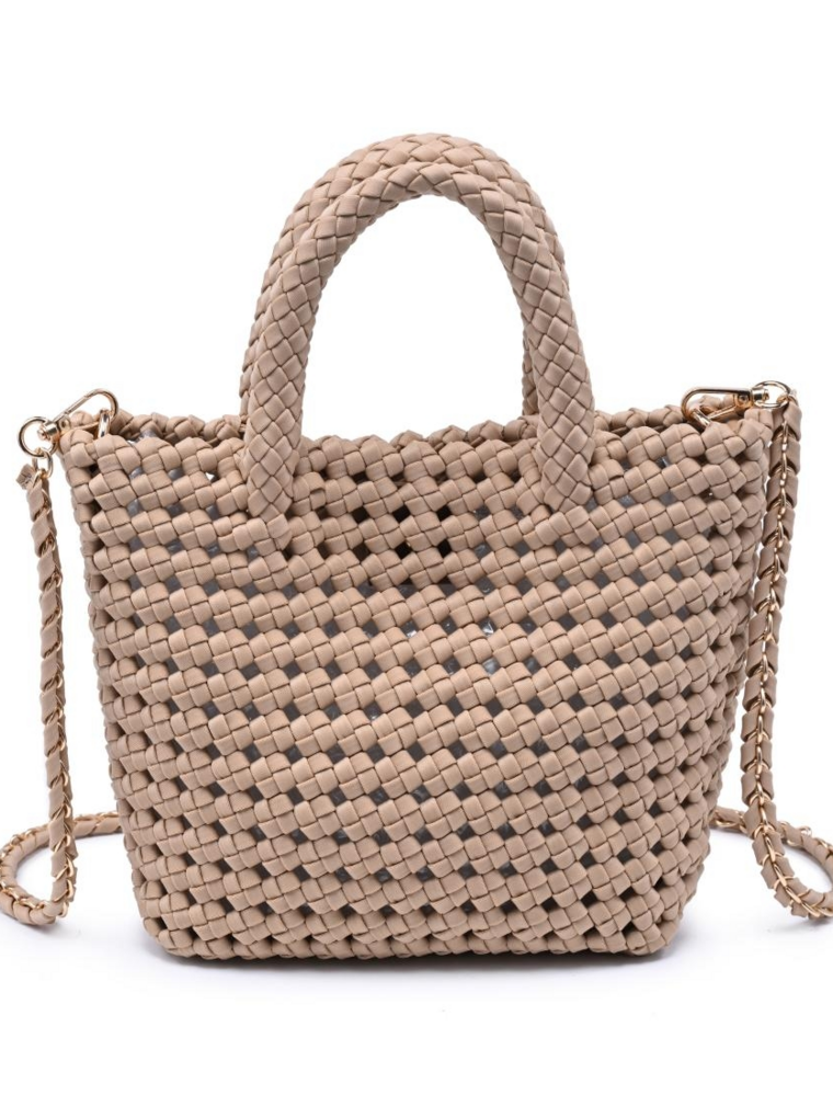 SOL & SELENE Ambrosia Small Crossbody in Nude