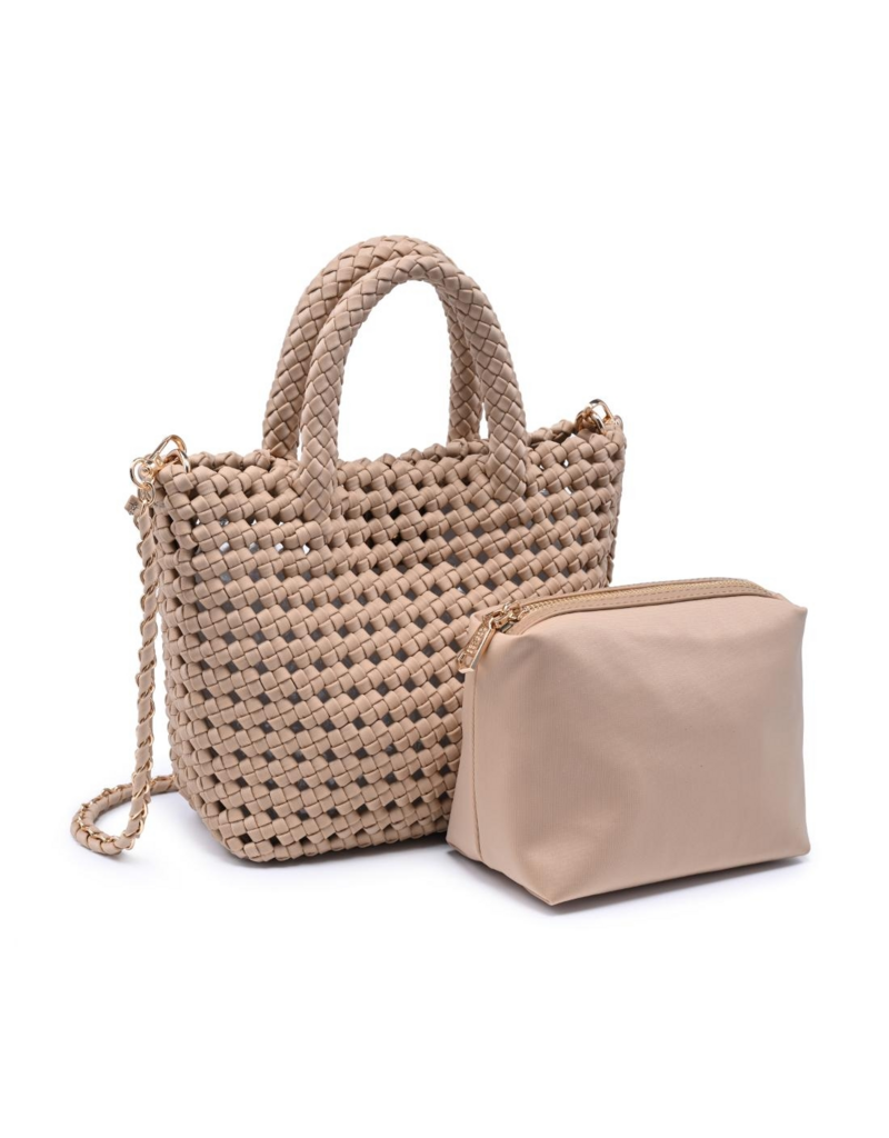 SOL & SELENE Ambrosia Small Crossbody in Nude