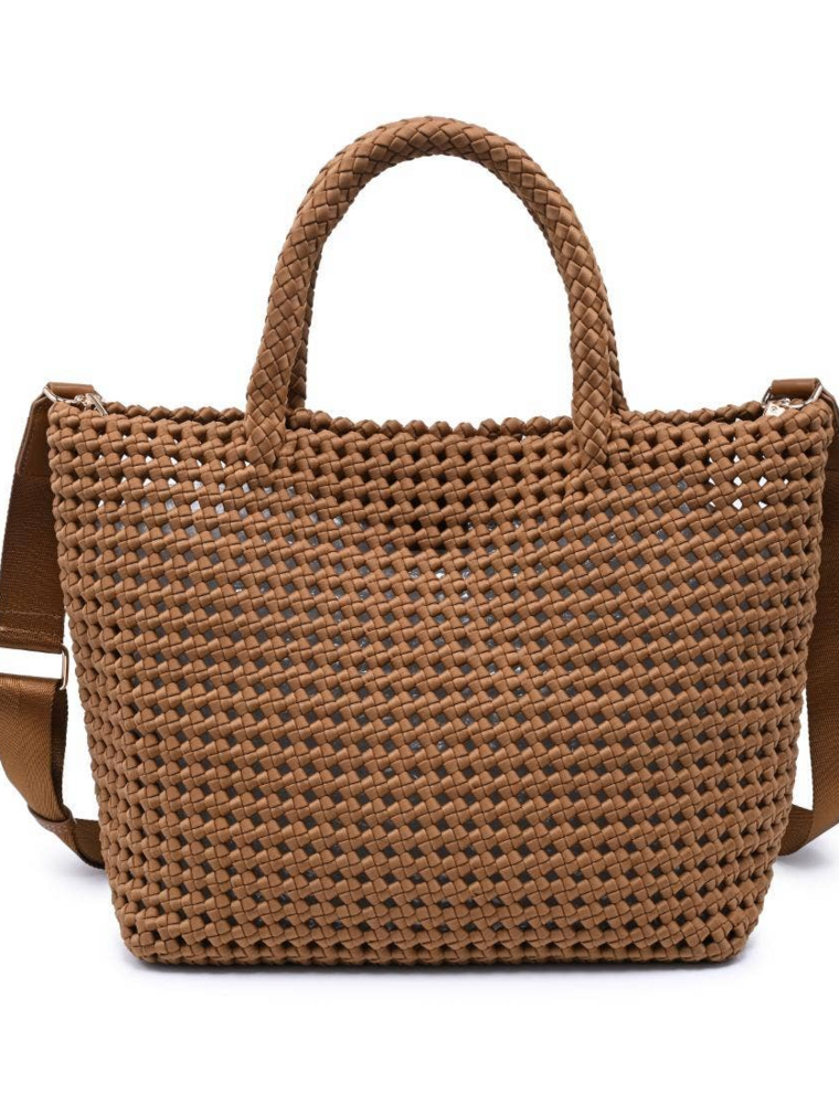 SOL & SELENE Ambrosia Medium Tote in Sand