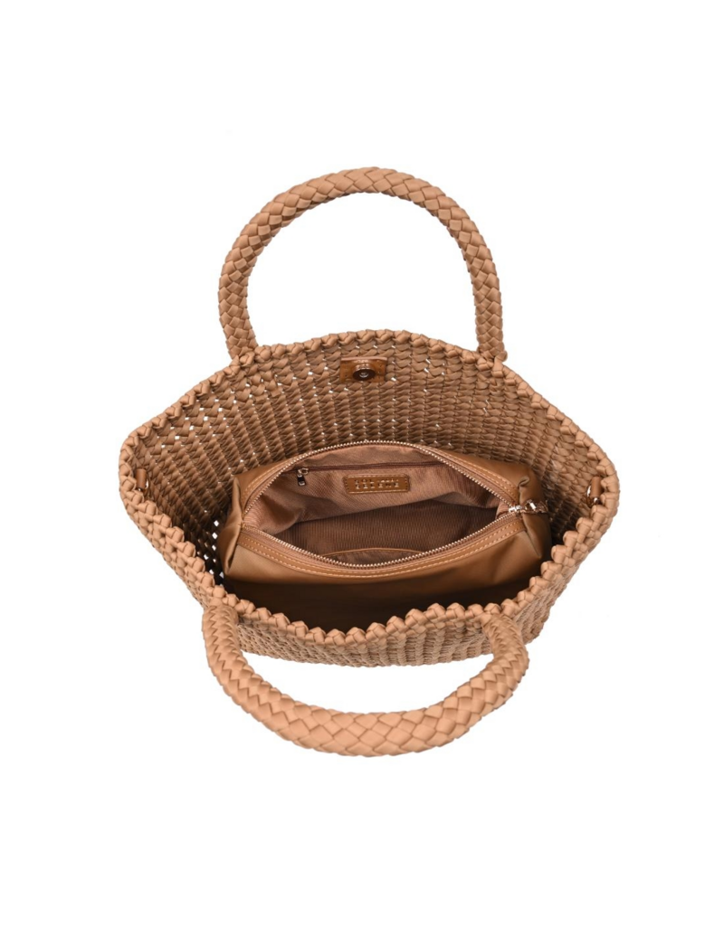 SOL & SELENE Ambrosia Medium Tote in Sand