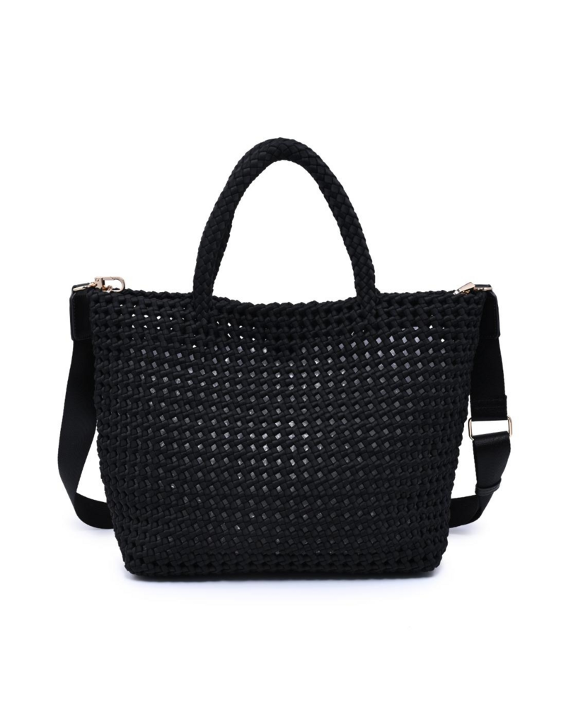 SOL & SELENE Ambrosia Medium Tote in Black