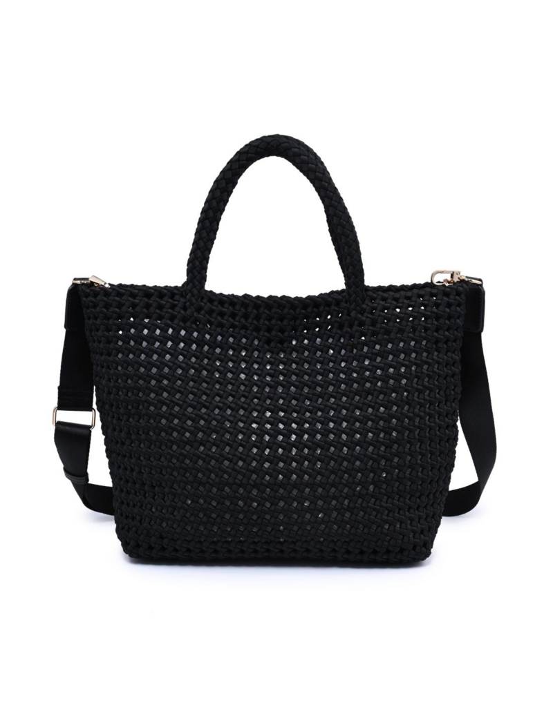 SOL & SELENE Ambrosia Medium Tote in Black