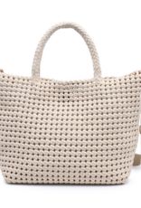 SOL & SELENE Ambrosia Medium Tote in Cream
