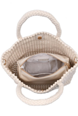 SOL & SELENE Ambrosia Medium Tote in Cream