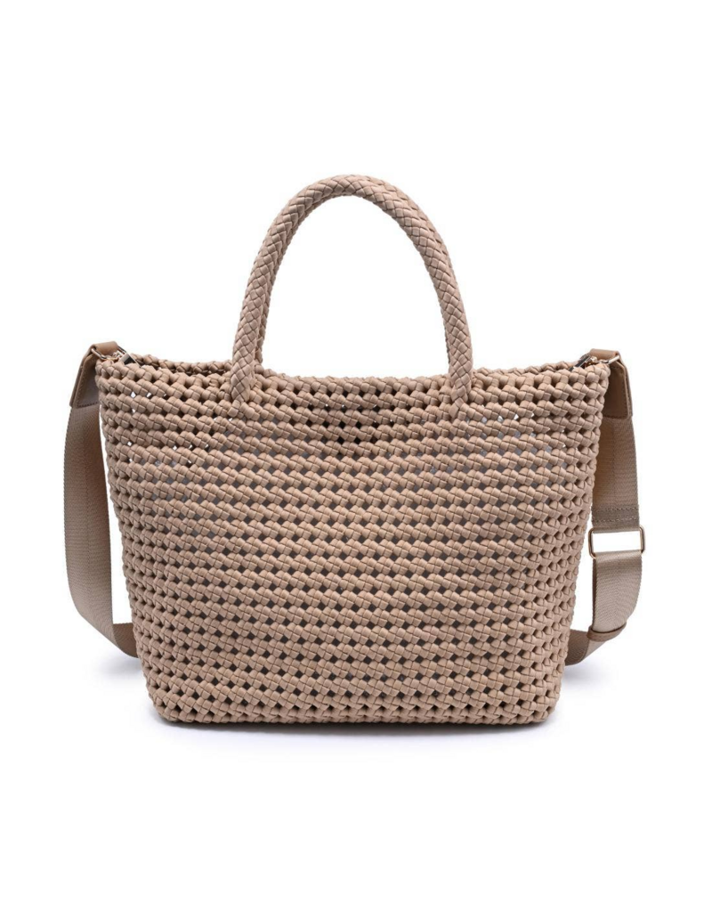 SOL & SELENE Ambrosia Medium Tote in Nude