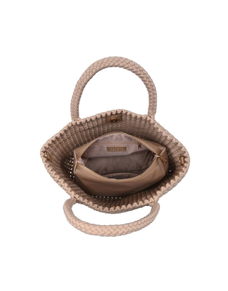 SOL & SELENE Ambrosia Medium Tote in Nude